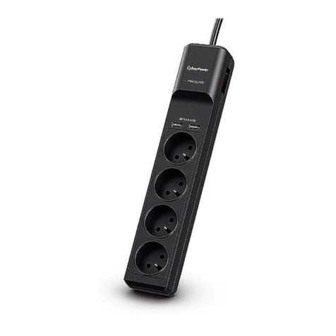 CyberPower P0420SUD0-FR User manual CyberPower P0420SUD0-FR User manual