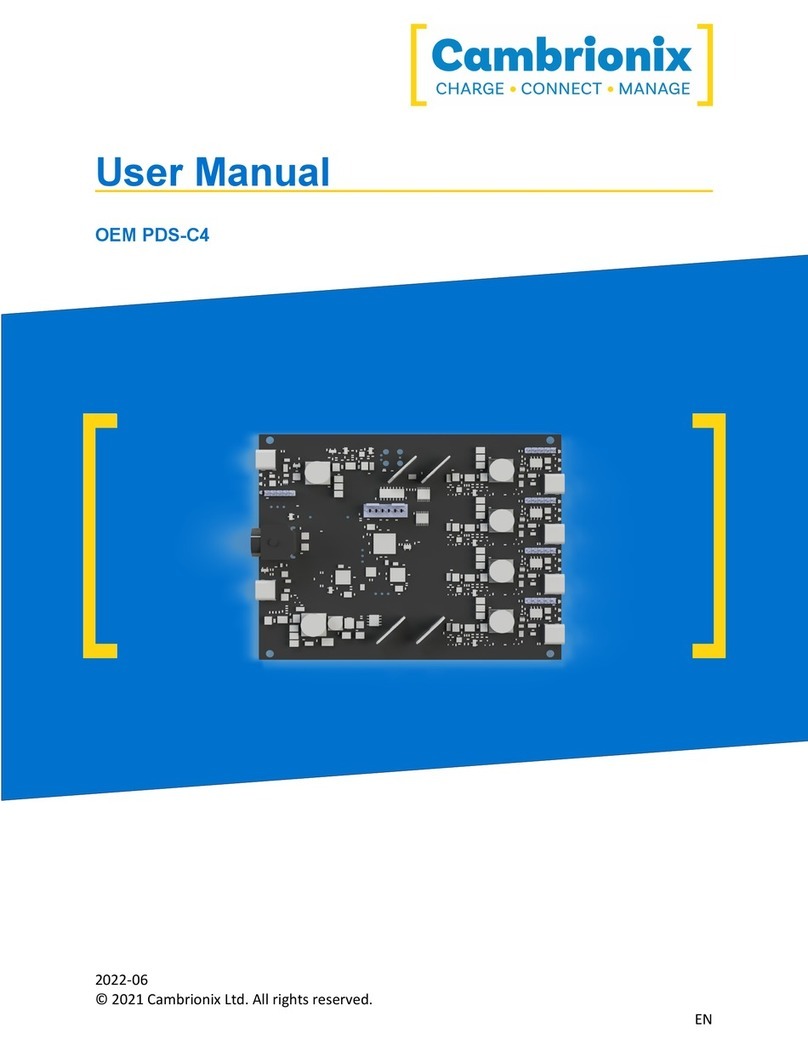 CAMBRIONIX OEM PDS-C4 user manual