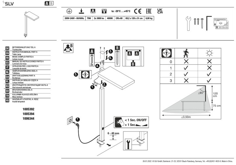 SLV 1005392 User manual