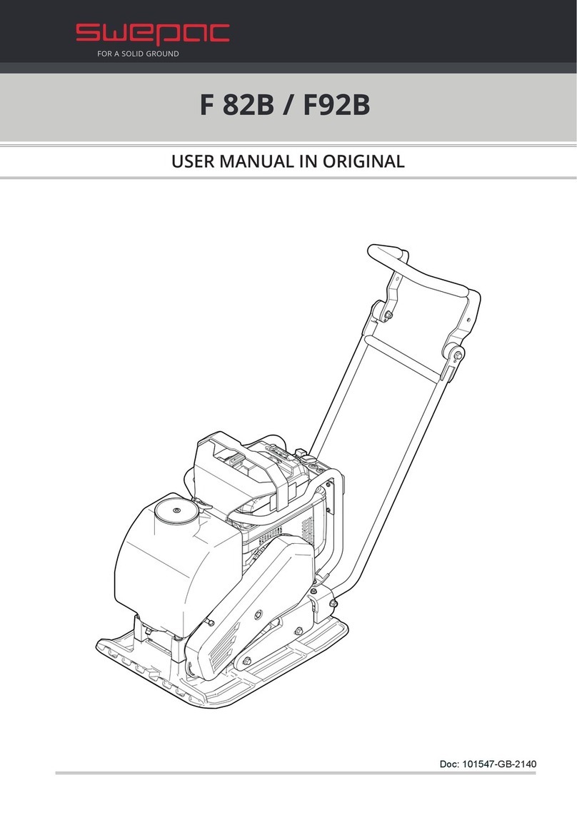 swepac F 82B User manual