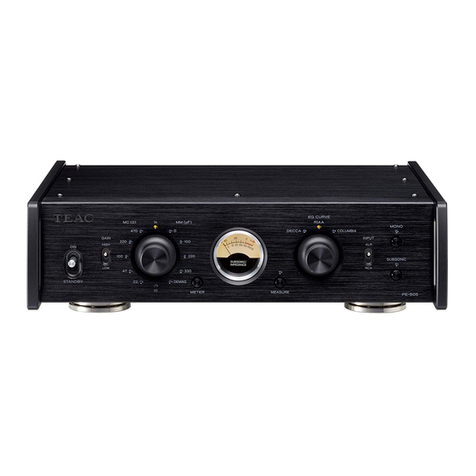 Teac PE-505B owner's manual