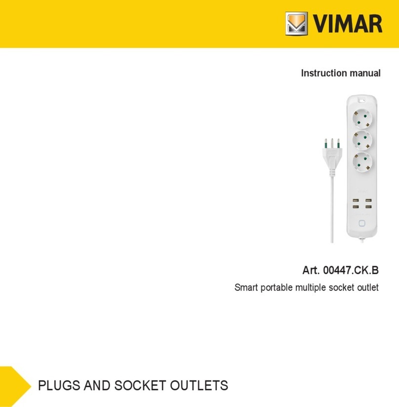 Vimar 00447.CK.B instruction manual