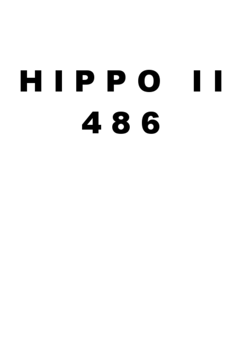 Octek HIPPO II 486 manual