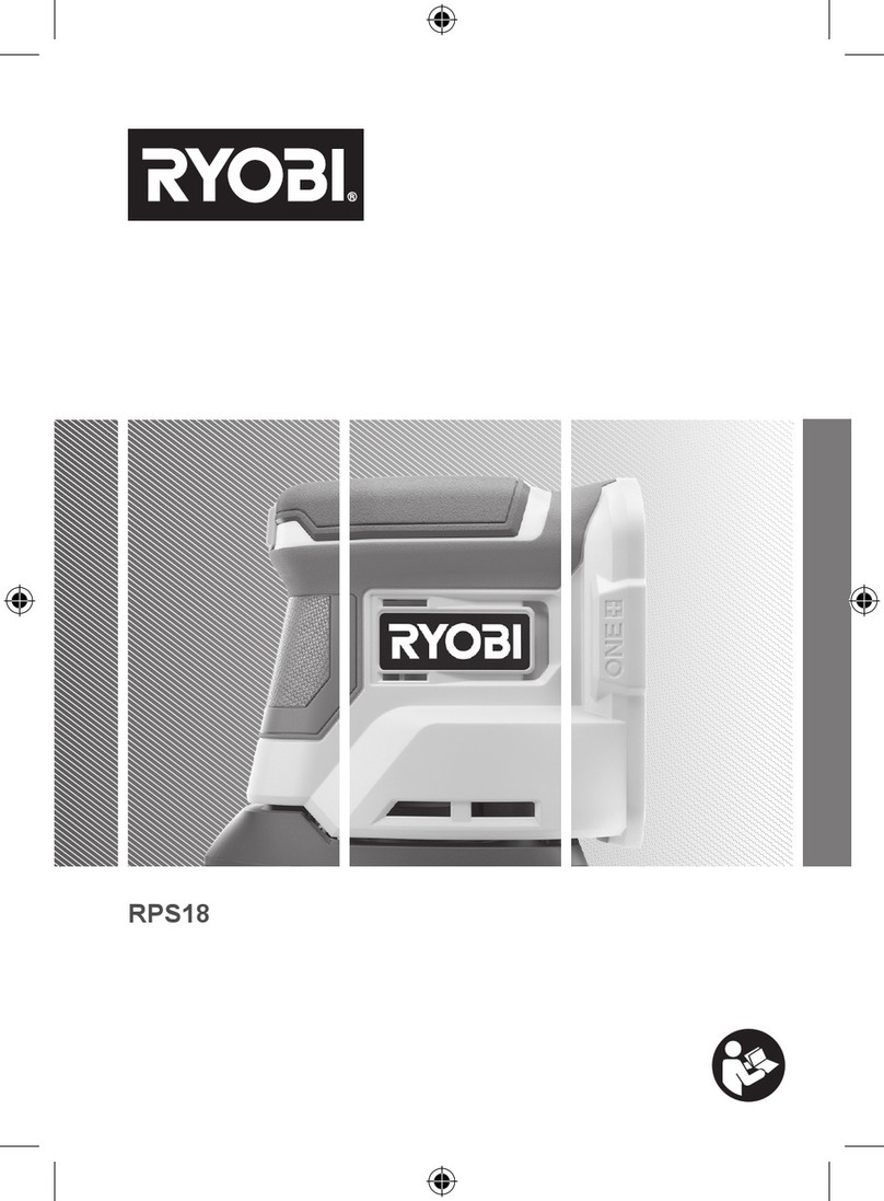 Ryobi RPS18 manual