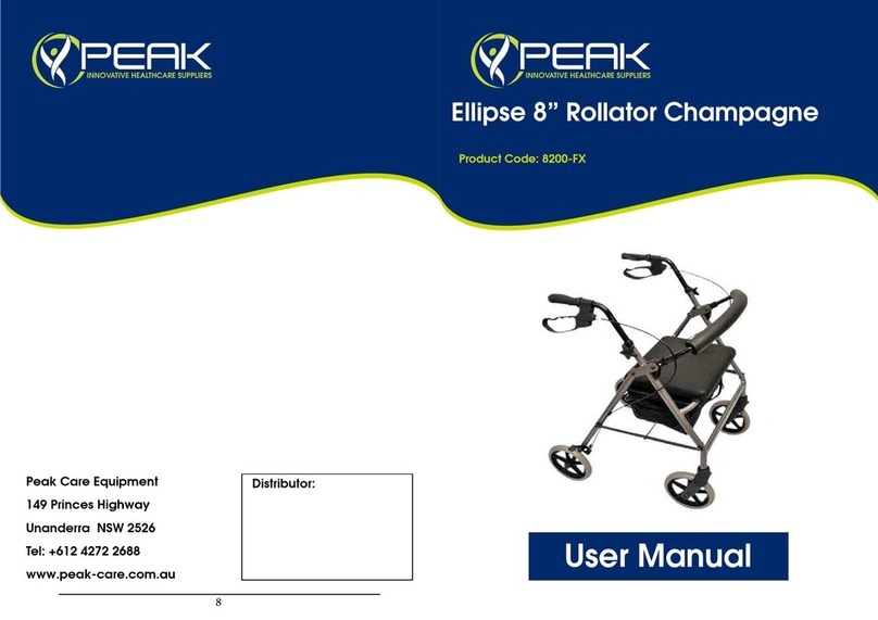 Peak 8200-FX User manual