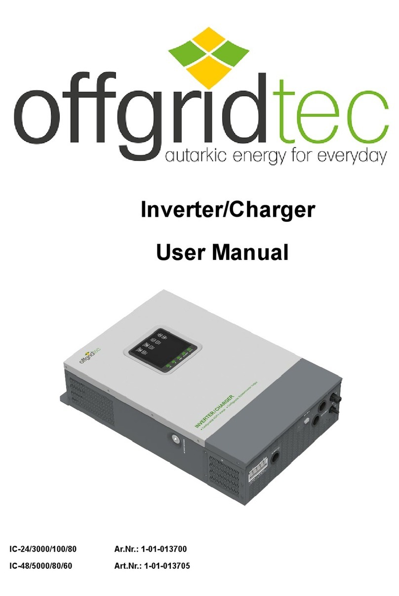 Offgridtec IC-24/3000/100/80 user manual Offgridtec IC-24/3000/100/80 user manual