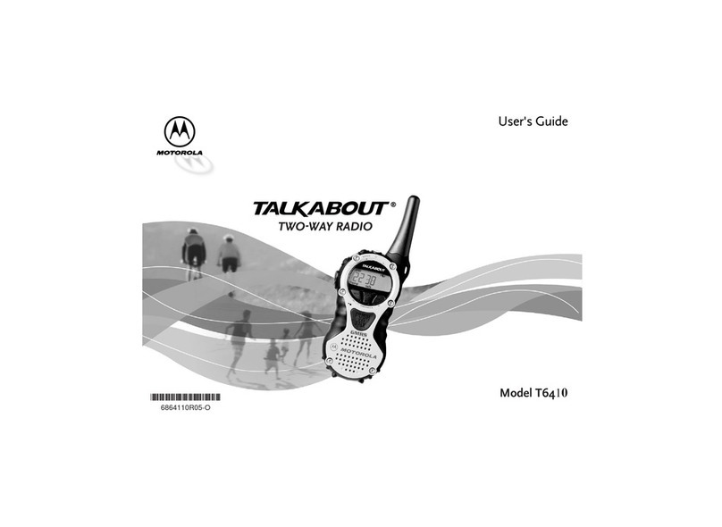 Motorola T6410 User manual