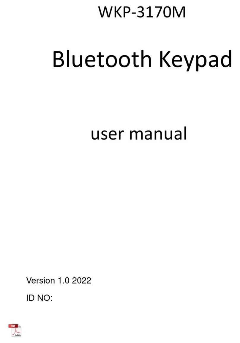 Ortek WKP-3170M user manual