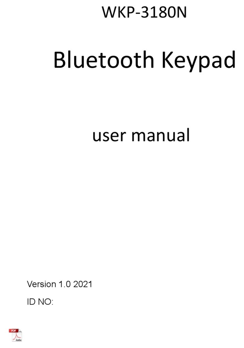 Ortek WKP-3180N User manual