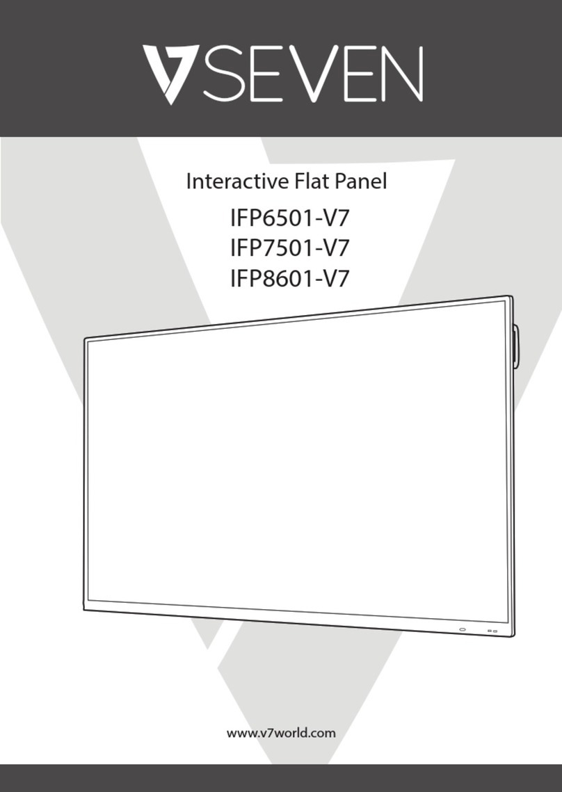 V7 IFP6501-V7 User manual