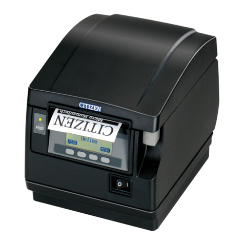Citizen CT-S851 II User manual Citizen CT-S851 II User manual