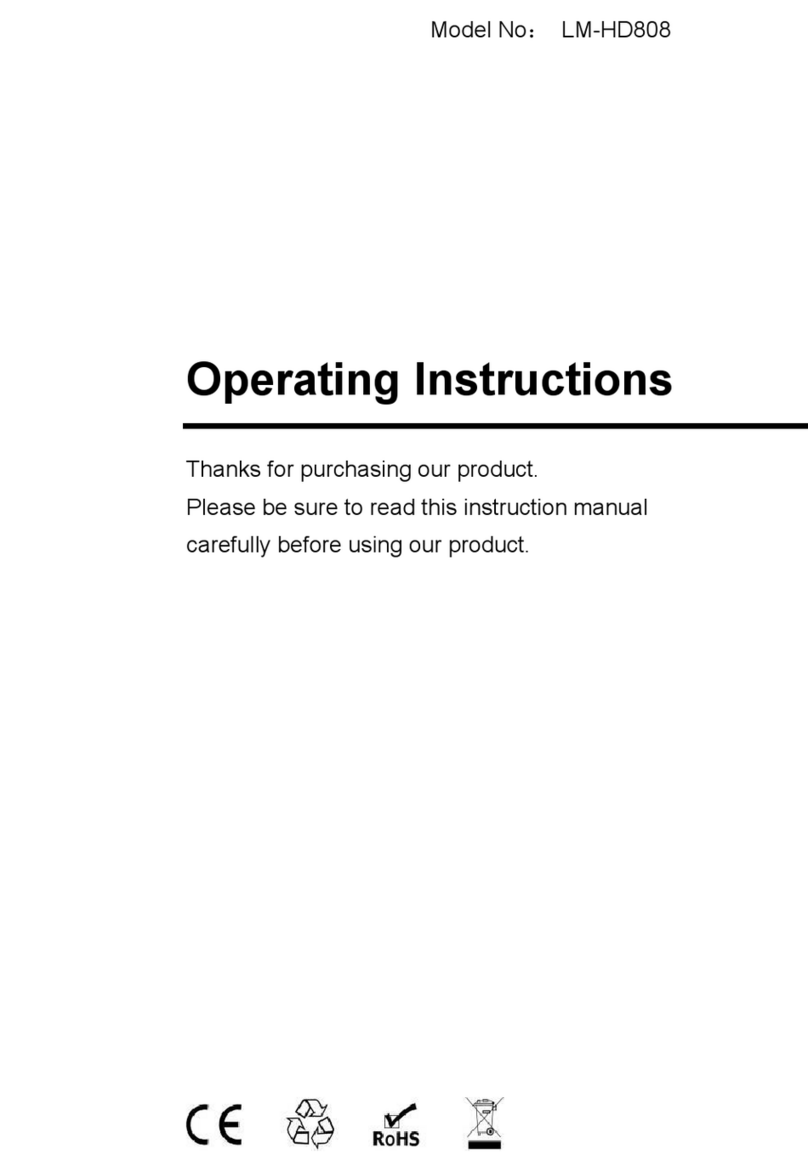 LINK-MI LM-HD808 operating instructions