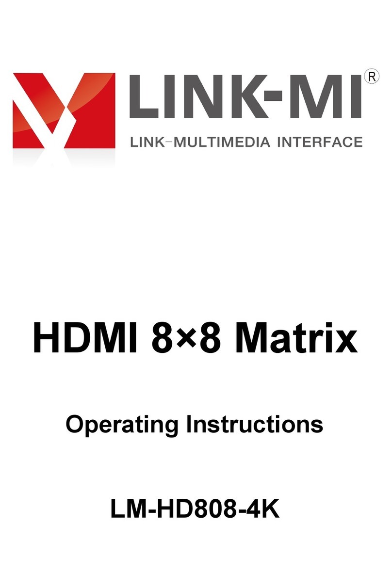 LINK-MI LM-HD808-4K User manual