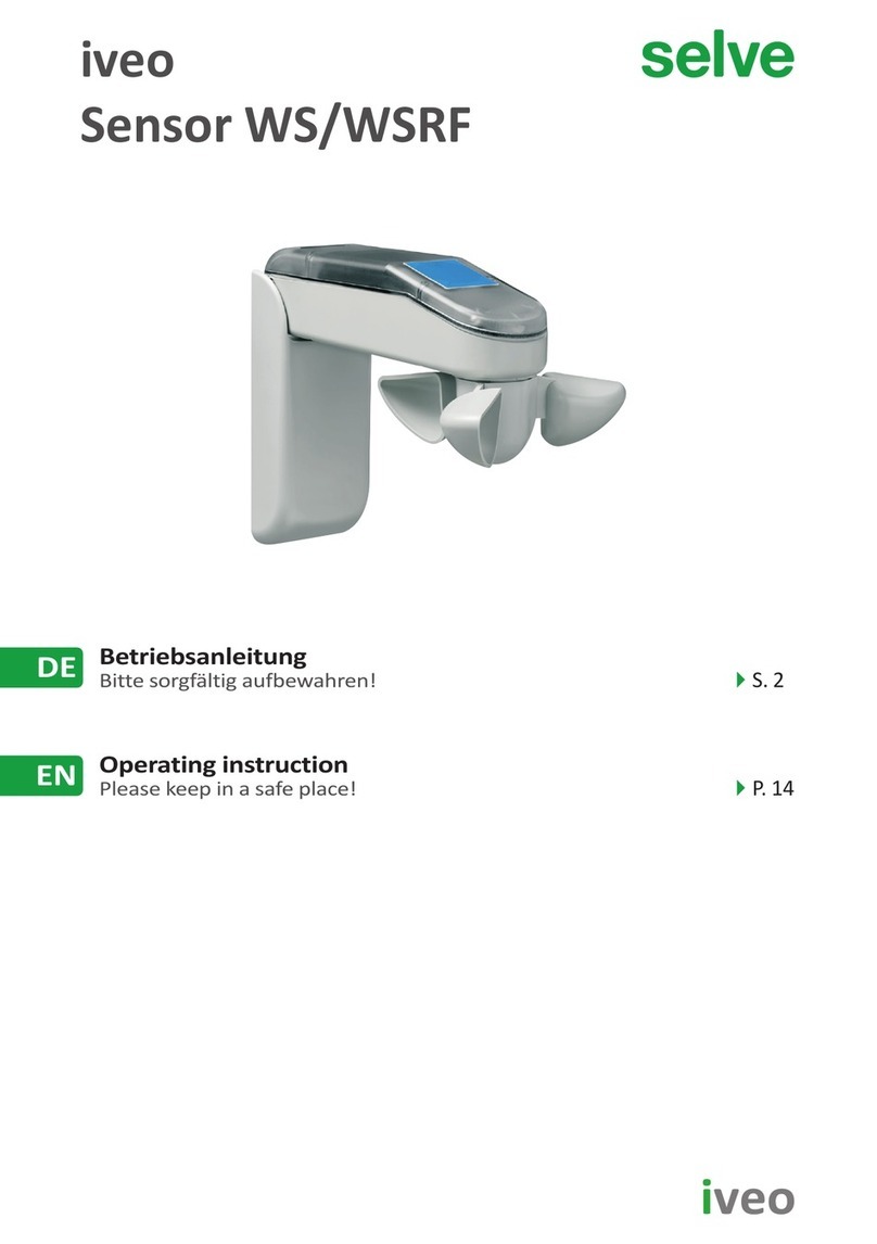 Selve iveo WS/WSRF Operating	 instruction
