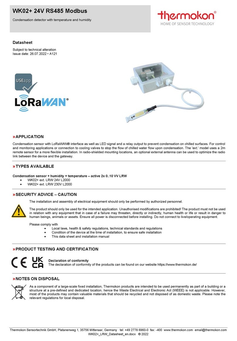 Thermokon WK02+ manual