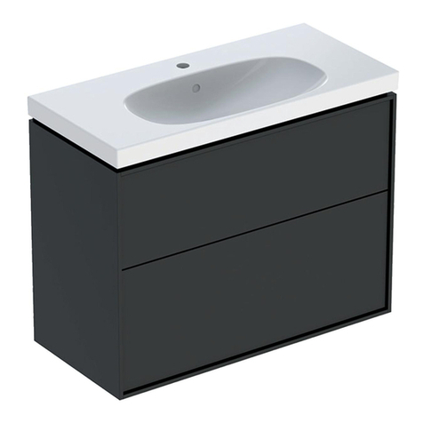 Geberit Ifo Sense Art Compact installation manual