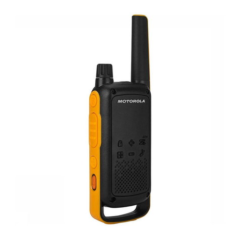 Motorola TALKABOUT T82 EXTREME User manual
