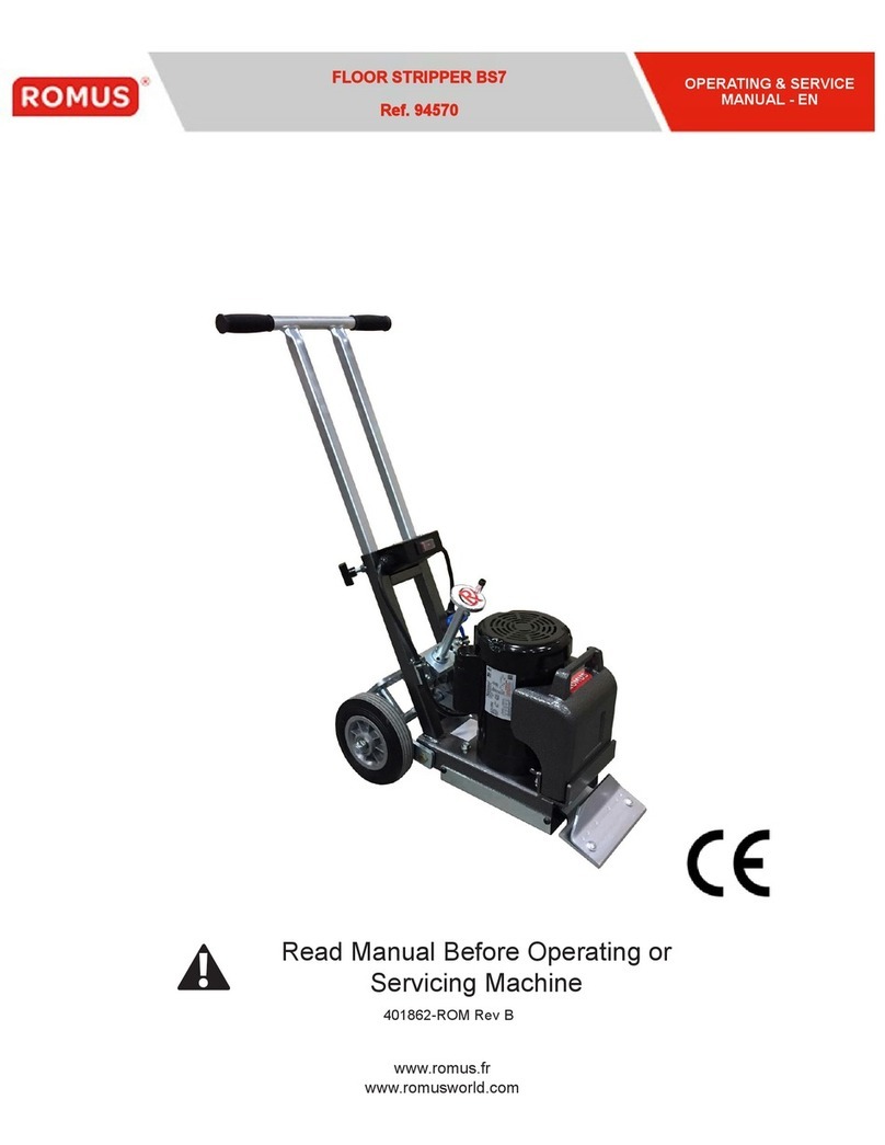 Romus BS7 OPERATING & SERVICE MANUAL