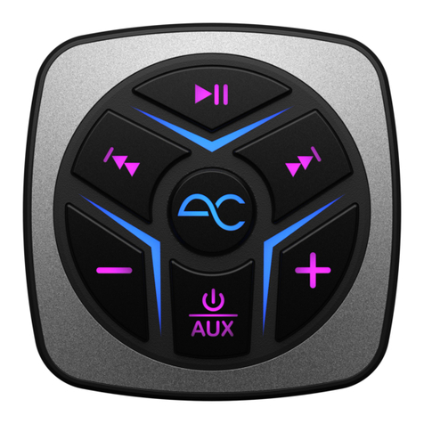 Audio Control ACX-BT3 quick start guide