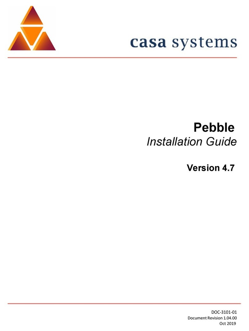 Casa Systems Pebble installation guide