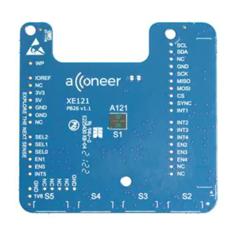 Acconeer XE121 user guide