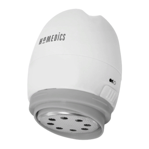 HoMedics PED-600-EU instruction manual