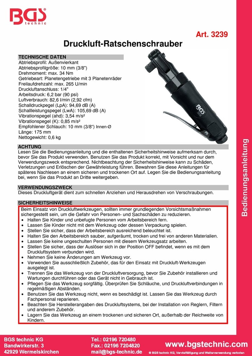 BGS technic 3239 User manual BGS technic 3239 User manual