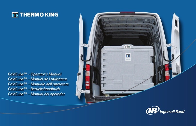 Ingersoll-Rand Thermo King Cold Cube Operator's manual Ingersoll-Rand Thermo King Cold Cube Operator's manual