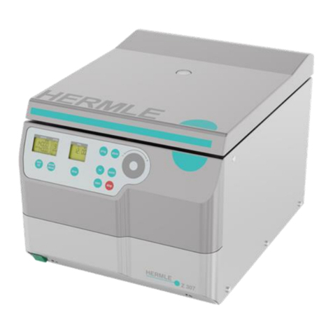 Hermle Z 307 user manual
