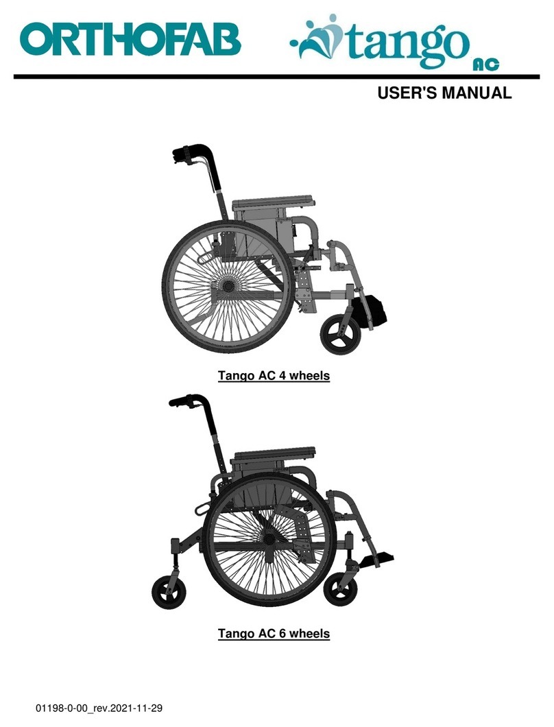 Orthofab tangoAC 4 User manual