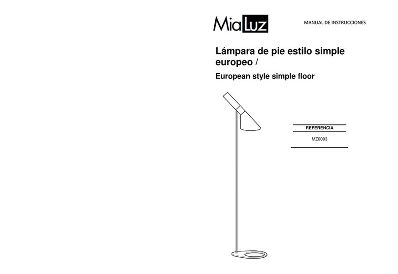MiaLuz MZ6003 quick start guide