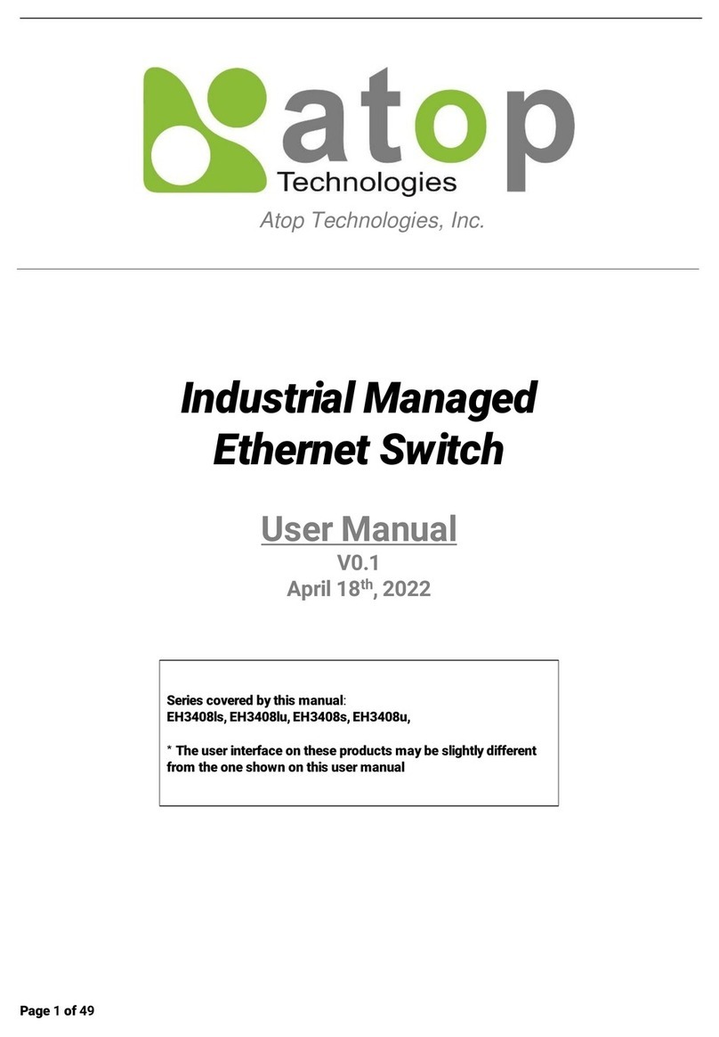 Atop EH3408ls User manual Atop EH3408ls User manual