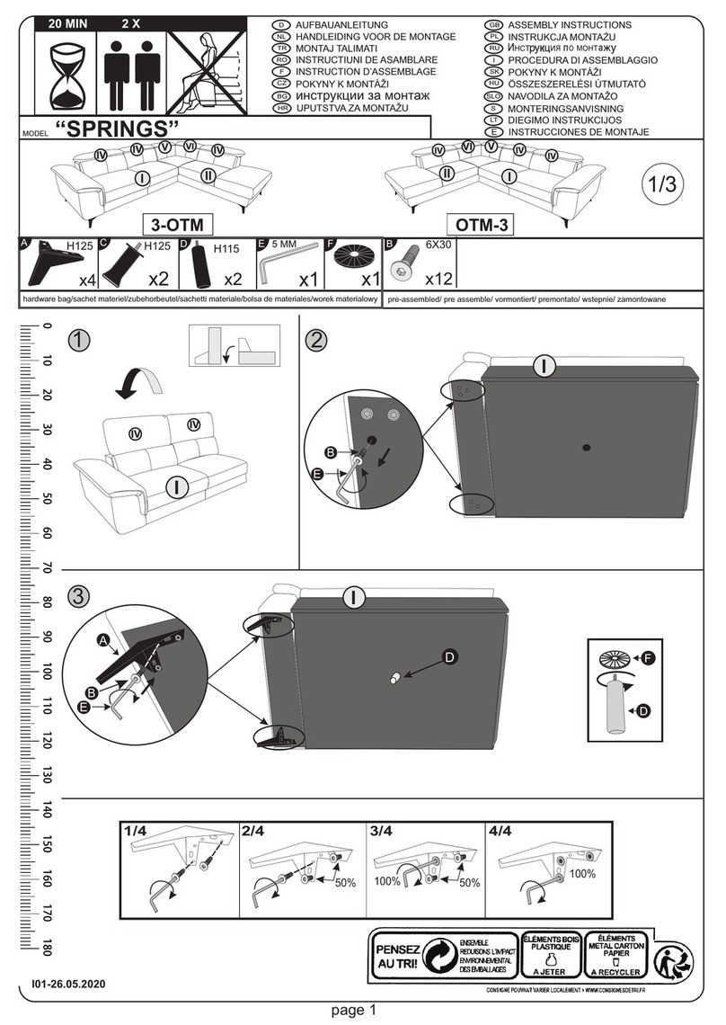 COTTA SPRINGS User manual COTTA SPRINGS User manual