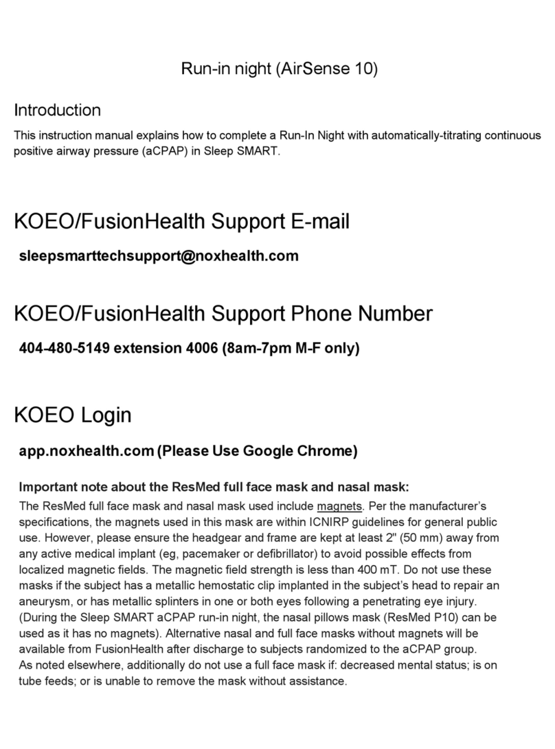 FusionHealth AirSense 10 instruction manual