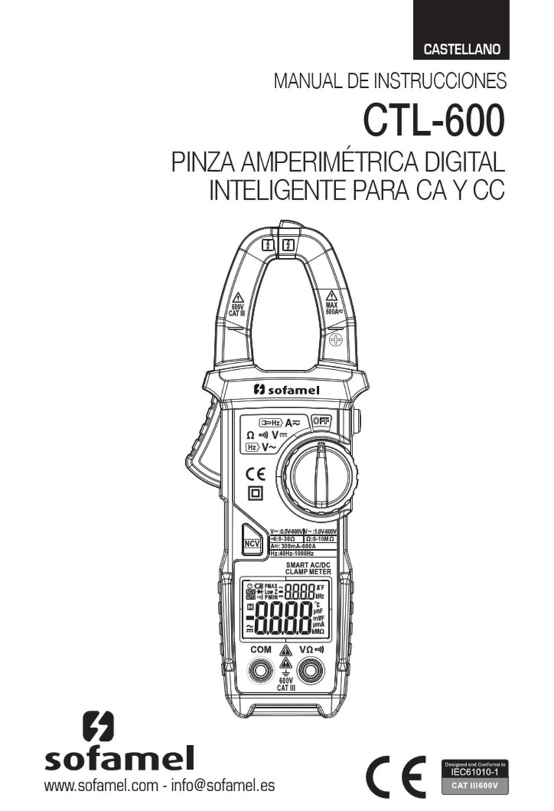 Sofamel CTL-600 user manual