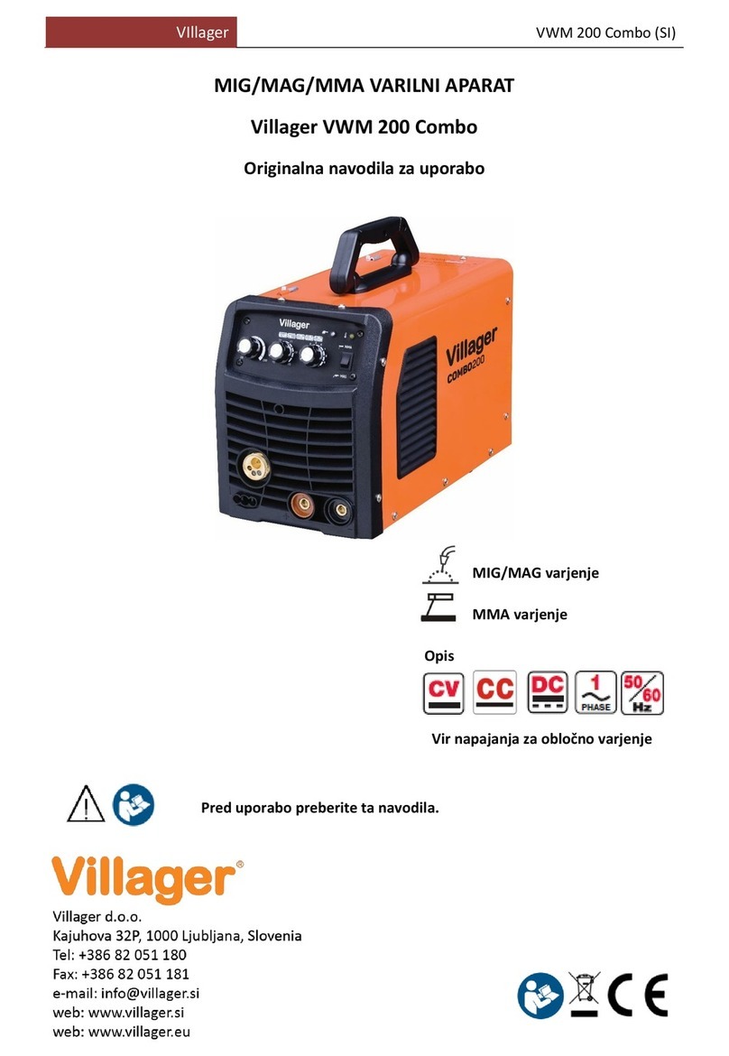 Villager VWM 200 Combo Original instruction manual