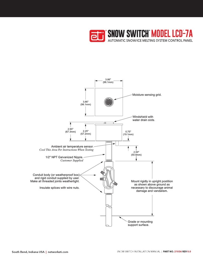 Snow Switch LCD-7A quick start guide