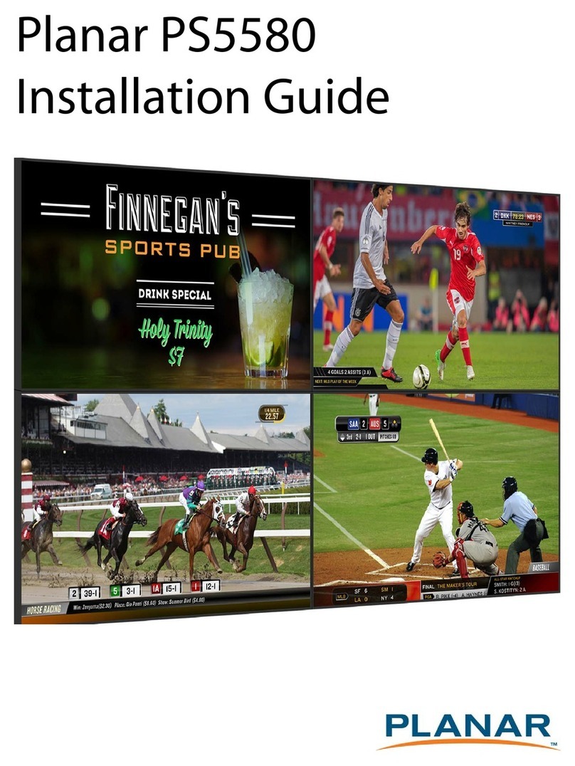 Planar PS5580 User manual