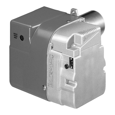 Riello RDB2.2 15-21 Quick start guide