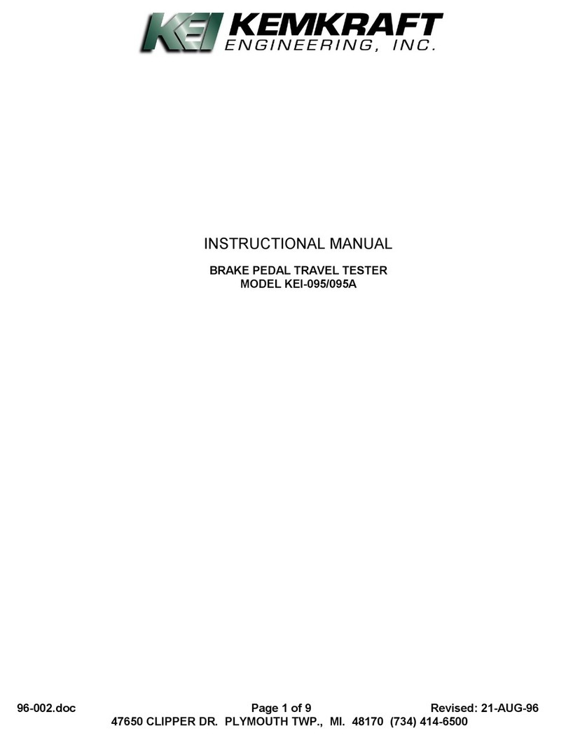 KEMKRAFT KEI-095 Instructional manual
