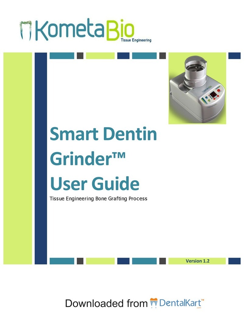 KometaBio Smart Dentin Grinder user guide