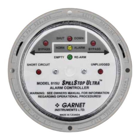 Garnet SPILLSTOP ULTRA 815-U manual