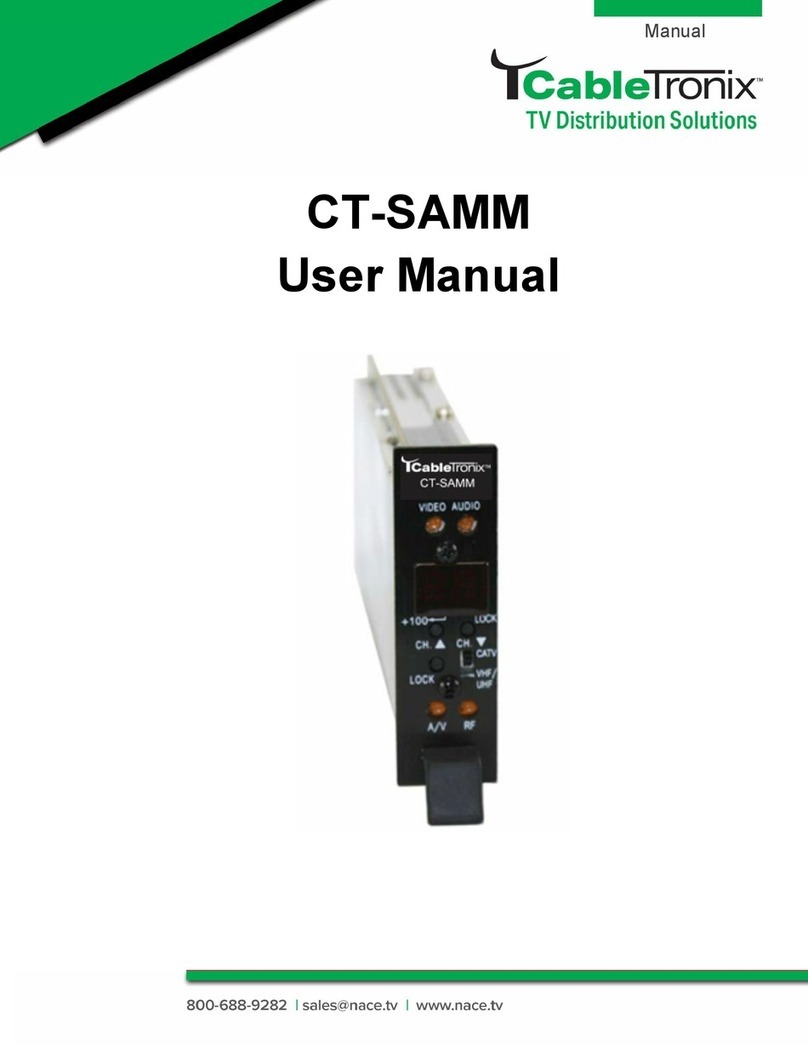 Cable-Tronix CT-SAMM user manual