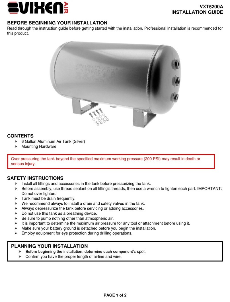 Vixen Air VXT5200A installation guide
