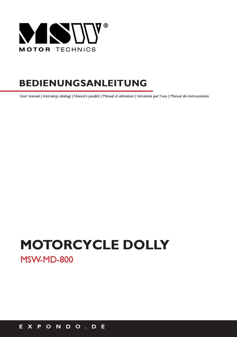 MSW Motor Technics MSW-MD-800 user manual