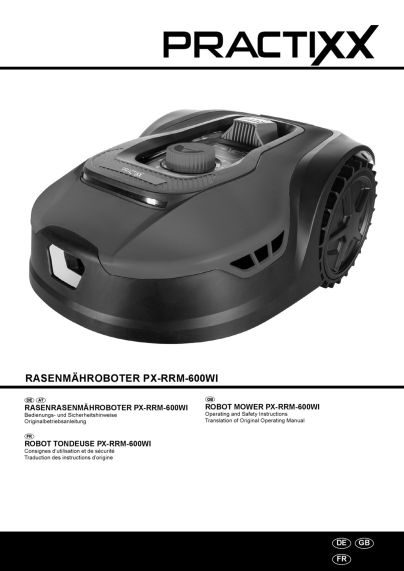 PRACTIXX PX-RRM-600WI Operating and safety instructions