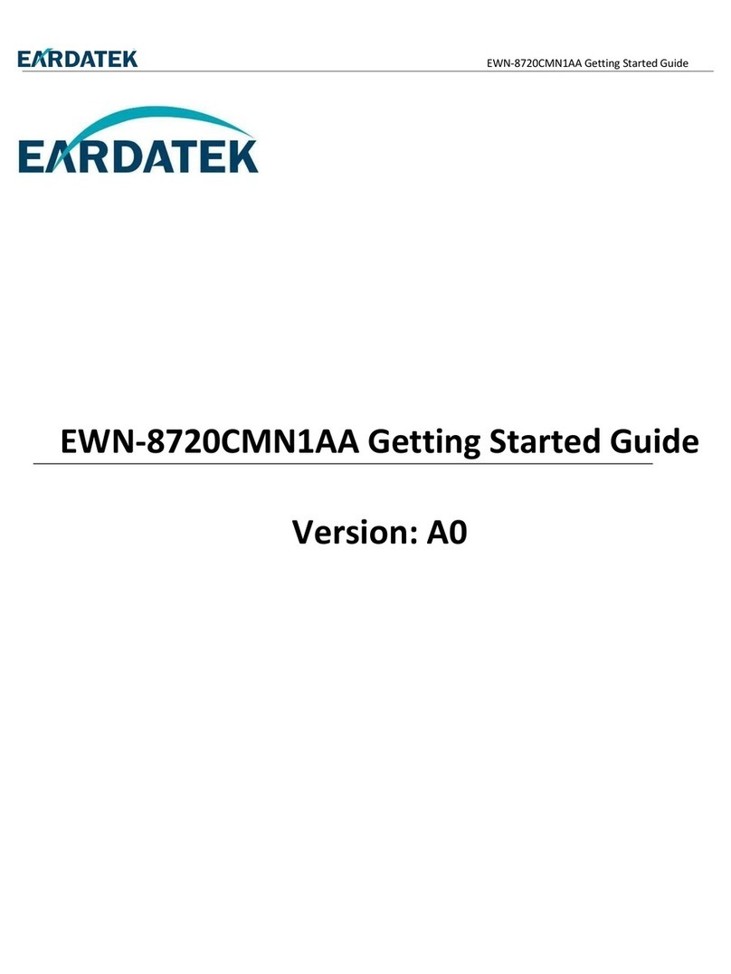 EARDATEK EWN-8720CMN1AA Getting started guide