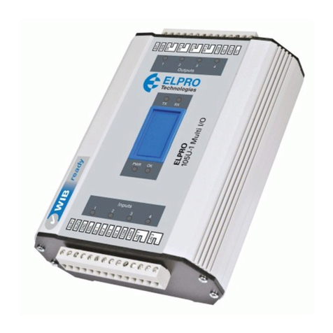 ELPRO 105U User manual