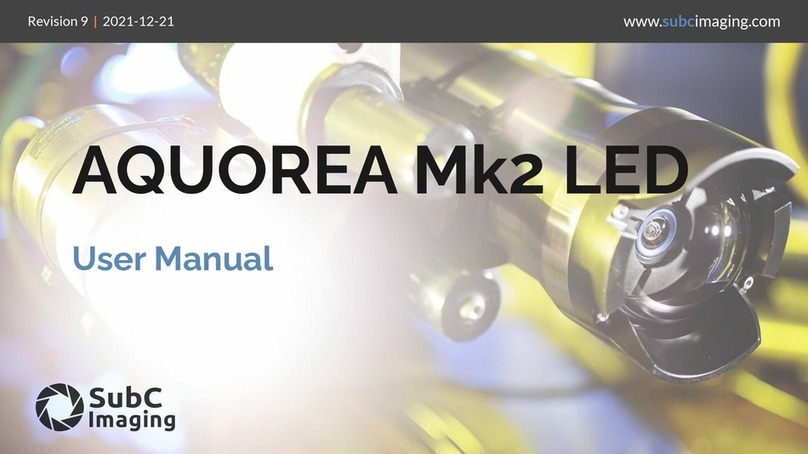 SubC Imaging AQUOREA Mk2 LED User manual