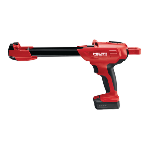 Hilti HDE 500--A12 manual